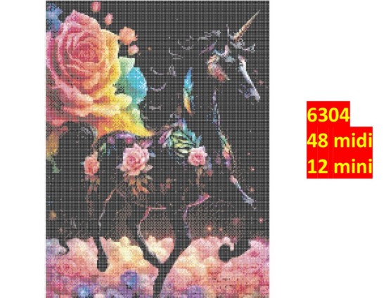 6304 Enhjørning 6304 | Dyr - Billede 1