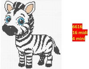 Zebra 6616 | Dyr