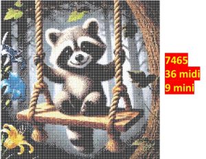 Vaskebjørn 7465 | Dyr