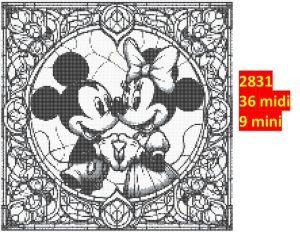 Mickey Mouse og Minnie Mouse 2831 | Disney