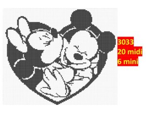 Mickey Mouse og Minnie Mouse 3033 | Disney
