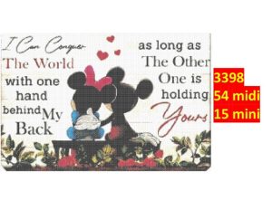 Mickey Mouse og Minnie Mouse 3398 | Disney