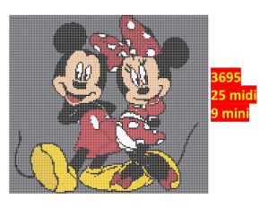 Mickey Mouse og Minnie Mouse 3695 | Disney