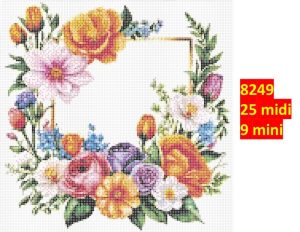 Blomsterkrans 8249