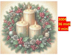 Julelys 3004