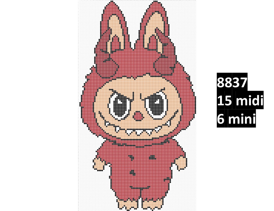 8837 labubu 8837 - Billede 1