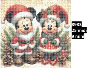 Mickey Mouse og Minnie Mouse jul 8983 | Disney