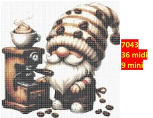 Mad og drikke nisse 7043