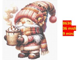 Mad og drikke nisse 8636