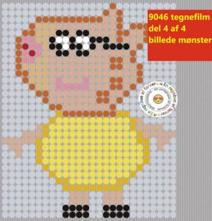 Små mønster tegnefilm 4 af 4 9046