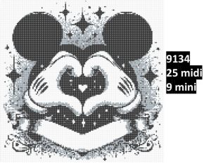 Mickey Mouse og Minnie Mouse 9134 | Disney