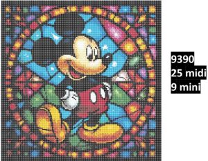 Mickey Mouse og Minnie Mouse 9390