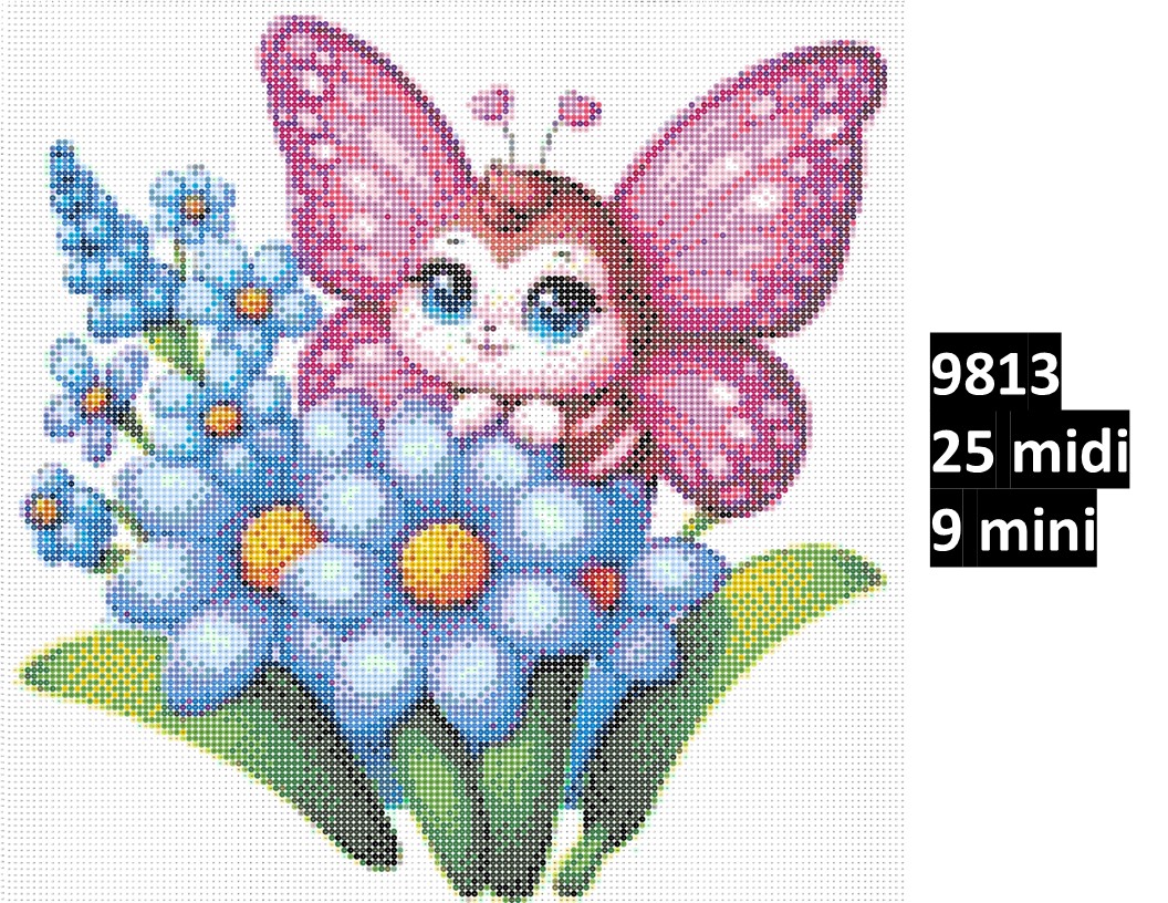 9813 Sommerfugle 9813 - Billede 1