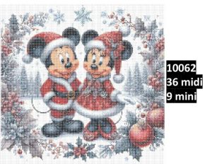 Mickey Mouse og Minnie Mouse 10062